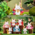 Nine-Tailed Fox blind box set with 1 hidden and 6 regular colorful crystal resin figures - -127 Second Gen Shanhai Nine-Tailed Fox (Set of 6) / Full Box Set