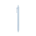 Light blue retractable gel ink pen in durable plastic with a minimalist macaron aesthetic - Macaron Sky Blue