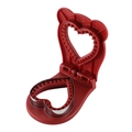 Red heart-shaped sandwich sealer and cutter mold for DIY bread making in the kitchen - Red