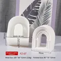 Silicone mold for castle-shaped plaster crafts and DIY decorative sculptures - Ancient Castle Palace 1
