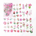 Adesivi floreali vintage Romance Flower, confezione da 40 pezzi per scrapbooking e DIY - Fiore Romantico