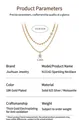 Double-layer 925 sterling silver bead necklace with moissanite in 18K gold finish - Style N15142 (Moissanite 1 Carat+50 Points) / 925 Silver K-Gold Plated