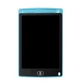 Tavoletta da scrittura LCD blu da 8,5 pollici per bambini con penna e pulsante - 8.5 Pollici / Azzurro