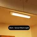 20cm wireless motion sensor strip light with warm yellow glow for cabinets - 200mm Warm Light Sensor