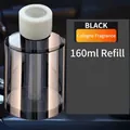 160ml Cologne car fragrance refill liquid in a sleek dark glass cylindrical bottle - Refill Liquid / Cologne