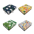 DIY diamond painting wooden storage boxes with four floral patterns and diamond art texture - Floral Series (12)