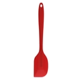 Large integrated red silicone spatula with hanging hole for baking and cream mixing - 75g Red
