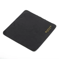 Premium black microfiber glasses cleaning cloth with elegant gold MATLUO logo - Premium Glasses Cloth (No Logo)