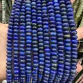 Strand of blue lapis lazuli rondelle beads 5x8mm for DIY jewelry making - 5*8mm (Per Strand) / Lapis Lazuli