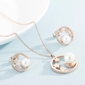 Étoile Évidée Perle Ronde Or Rose (sku_977058930055)
