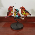 3 Birds (Single Branch) / Acrylic