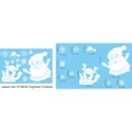 Christmas window stickers set featuring Santa Claus, reindeer and white snowflakes - New Model 6-Santa and Reindeer