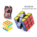 3x3 Magic Cube A168-15A with black and white base options in blister packaging - 3x3 Magic Cube And Mini Cube (A168-15A)