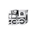 Antique silver steam train charm bead made of S925 sterling silver for DIY bracelets - Steam Train (No. 12 YD0069)
