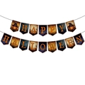 Halloween Happy Halloween Banner mit Hexenhut-Kürbis-Designs für Party-Wanddekorationen - Buchstaben-Banner