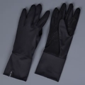 Detalle de guantes largos de protección solar con malla transpirable y etiqueta Ice Cold - Talla única / Negro