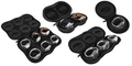 Estuches de viaje de EVA para 1, 2, 3 y 6 relojes con fundas rígidas protectoras negras - 3 Ranuras