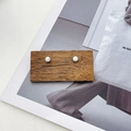 Elegant 925 silver stud earrings with high-quality white freshwater pearls - Pearl Stud Earrings / White