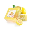 Lemon plant essential oil soap 100g for deep cleansing and moisturizing skin - Lemon (English Label)