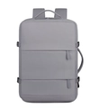 Mochila de viaje gris gran capacidad ligera mochila de negocios para mujer viaje corto - Gris