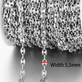 Silver 5.5mm