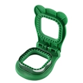 Taglia sandwich verde a forma di animale con lame in acciaio inox per pane fatto in casa - Verde