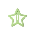 Horquilla de estrella verde claro con acabado de laca brillante para niñas - Verde claro (53)