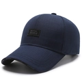 Men's navy blue lightweight outdoor baseball cap with Archive Distance logo patch - Adjustable / Navy Blue