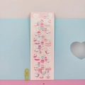 Cute Korean style cartoon bear and macaron laser stickers in soft pastel colors - Hamburger Rabbit