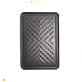 Portable outdoor charcoal grill drip pan with V-shaped non-stick texture - Baking Pan [34.5*22]