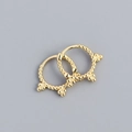 Oro (1 Paio) / Argento 925