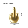 1.2x8mm / Gold Palm