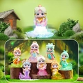 Set of 7 Dunhuang fairy figurines with one hidden glowing lotus base version - Dunhuang Flying Apsaras 2nd Gen / Whole Box