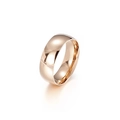 US 7 / Roségold Herrenmodell (8mm)