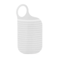 White plastic washboard for laundry with hanging hook and anti-slip ridges - OPP Bag / White