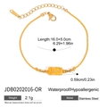 Dettaglio del bracciale in acciaio inossidabile con incisione LOVE su pietra arancio - Bracciale Intrecciato Arancione