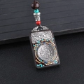 Ebony Blue Auspicious Beast Trigrams Rope Style