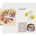 Candela profumata camomilla stile boho in scatola di latta con confezione regalo - Camomilla Confezione Regalo