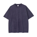 S T-shirt a maniche corte Batik Viola Scuro