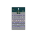 Pro TENSOR dunne nagelstickers met vintage blauwe rozen en vogelpatronen model KX259 - KX259-Nieuw Reliëf