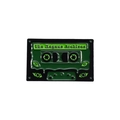 Vintage grüne Emaille Musikkassette Brosche mit The Magnus Archives Augen Design - Dunkelgrün (QHXZ2004)