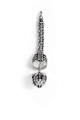 Gothic silver skeletal joint ring featuring a punk skull design for men - Gothic Skull Style (3) / Silver