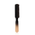Men's beard brush with black bristles and a gradient wood handle on white background - Gradient HD Small