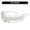Transparent Frame Silver Mirror