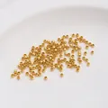 14K gold filled crimp beads jewelry findings for DIY bracelet and necklace making - 18K Color Retention Crimp Bead