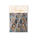 Japanse reliëf nagelstickers met kersenbloesems, anime personages en talismannen - Geestverdrijvende Talisman Stijl (to2823)