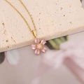 Five-Petal Pink Flower Style (4#)