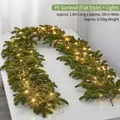 PE Garland Flat Type With Light