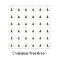 Christmas Tree Green gift wrapping paper with festive red diamond patterns and holiday trees - Christmas Tree Green / 58*58CM/20 Sheets