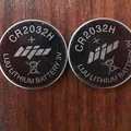 Zwei 3V CR2032H Lithium-Knopfzellen-Batterien für farbenfrohe LED-Cyberpunk-Brillen - CR2032 Knopfzelle